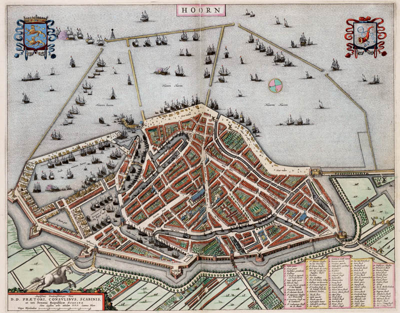 Hoorn 1649 Blaeu